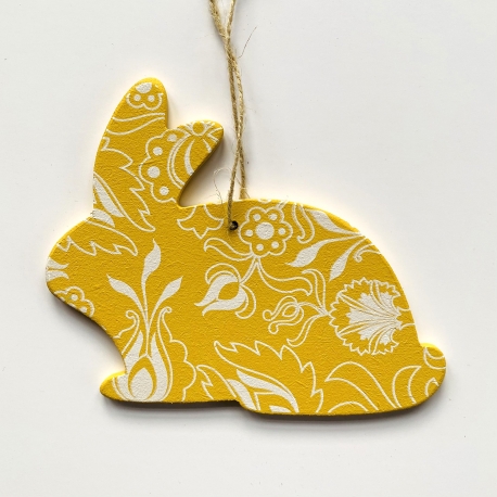 Spring decorations - Yellow heart
