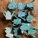 Spring decorations - Blue watering cans