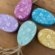 Spring decorations - Purple egg